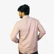 Men's Dusty Pink Cotton Shirt – Full Sleeve Regular Fit Button-Down Casual & Office Wear Shirt